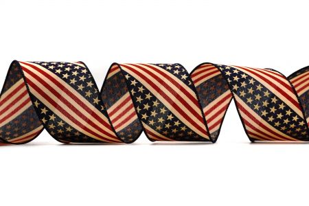美國閃亮國旗緞帶 - 美國閃亮國旗緞帶